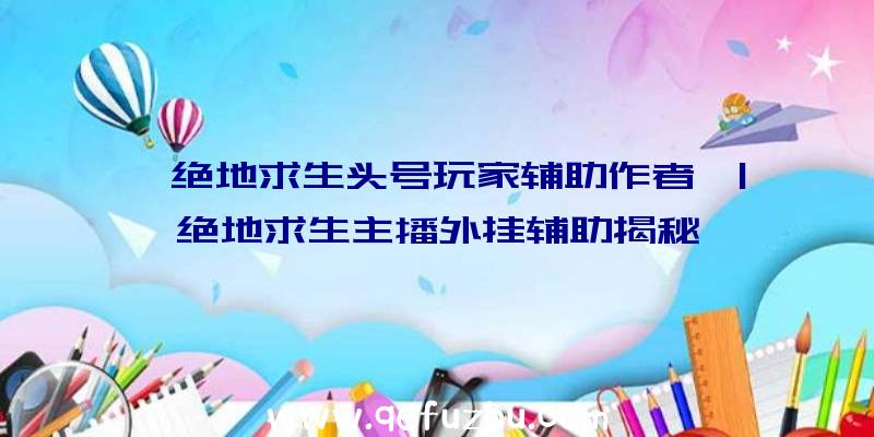 「绝地求生头号玩家辅助作者」|绝地求生主播外挂辅助揭秘